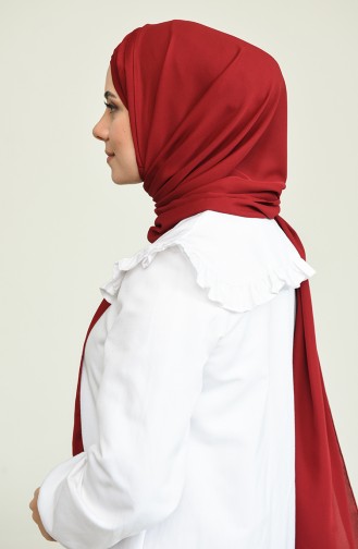 4 Draped Crepe Shawl 0024-11 Claret Red 0024-11