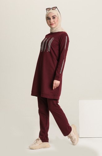 Dark Plum Tracksuit 7029-05