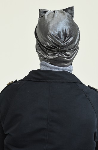 Bonnet Velours avec Noeud 0025-14 Fumé 0025-14