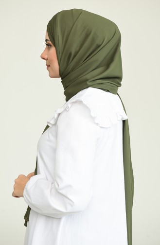 4 Draped Crepe Shawl 0024-03 Khaki 0024-03