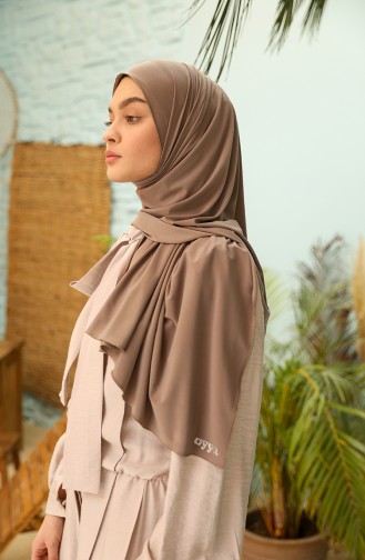 Dark Beige Shawl 228814-08
