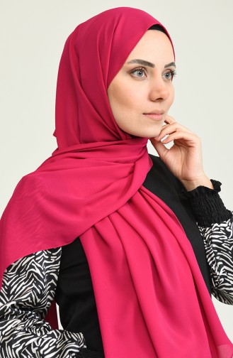 Luxury Crepe Shawl 50051-22 Dark Fuchsia 22