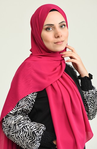 Luxury Crepe Shawl 50051-22 Dark Fuchsia 22