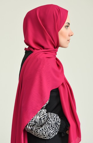 Luxury Crepe Shawl 50051-22 Dark Fuchsia 22