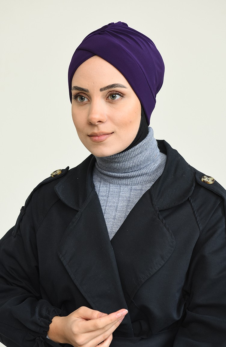 Purple Swimming Cap 0018-20 | Sefamerve