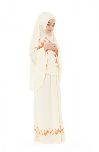 Yellow Prayer Dress 0987-03