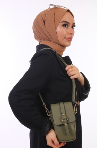 Green Shoulder Bags 7024-04