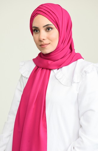 4 Draped Crepe Shawl 0024-12 Pink 0024-12