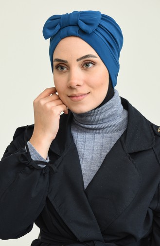 Petroleum-Blau Bonnet 0023-18