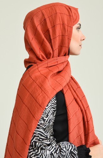 Brick Red Shawl 1007-04