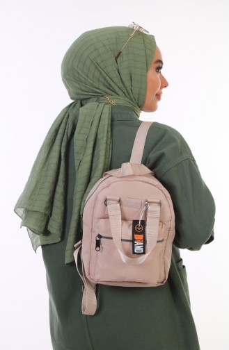 Beige Back Pack 7016-05