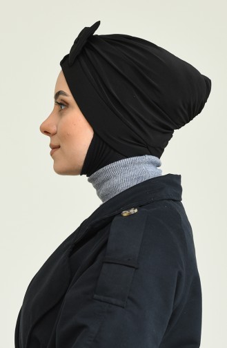 بونية بتصميم مخصص للارتداء على الجهتين0023 -03 لون اسود 0023-03