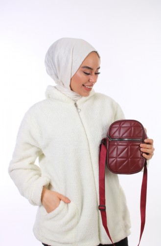 Bayan Omuz Çantası ÖMR57-02 Bordo