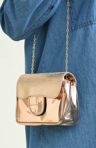 Rosa Haut Schultertasche 0802-01