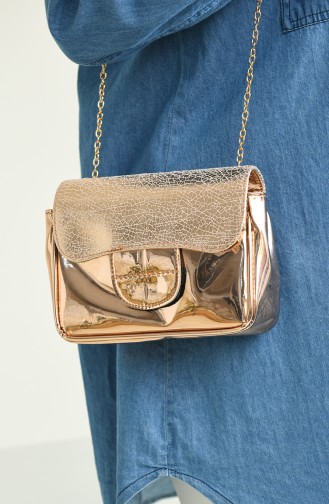 Rosa Haut Schultertasche 0802-01