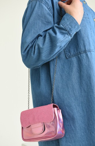 Pink Shoulder Bag 0802-03
