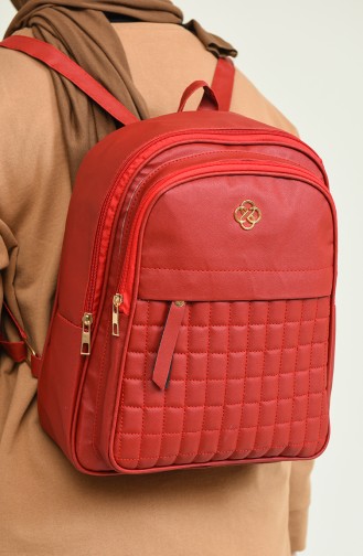 حقيبة ظهر أحمر 3396-40