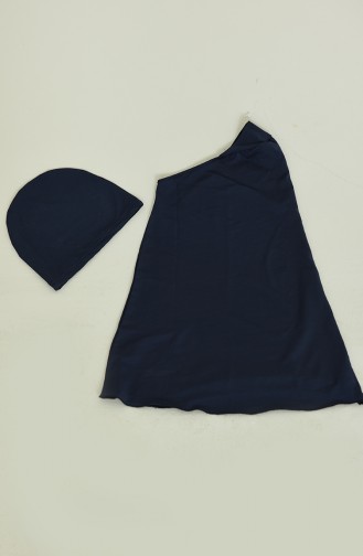 Navy Blue Swimsuit Hijab 22642-01