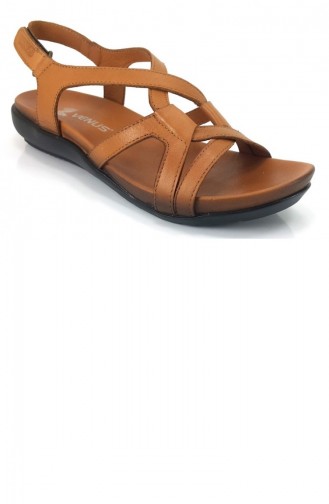 Sandales D`été Tabac 11438