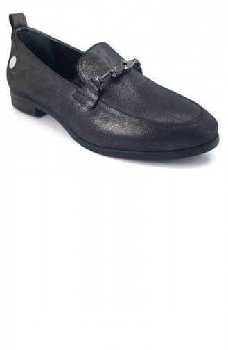 Anthracite Woman Flat Shoe 11511