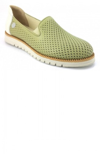Light Green Casual Shoes 11523