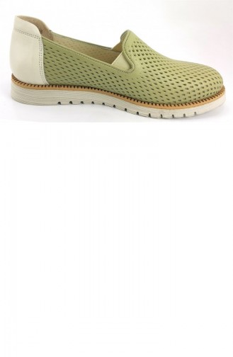 Light Green Casual Shoes 11523