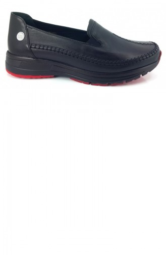 Black Women`s Flats 11529