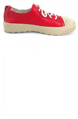 Chaussures Baskets Rouge 11584