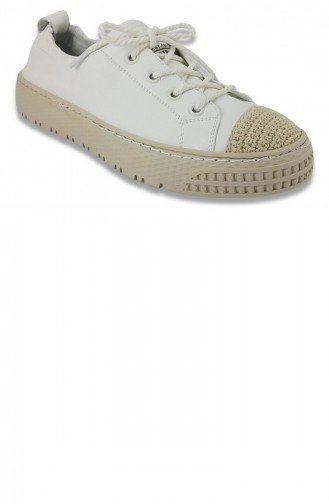 Guja 3507 22Ya Sneaker Günlük Bayan Spor Ayakkabı-Beyaz