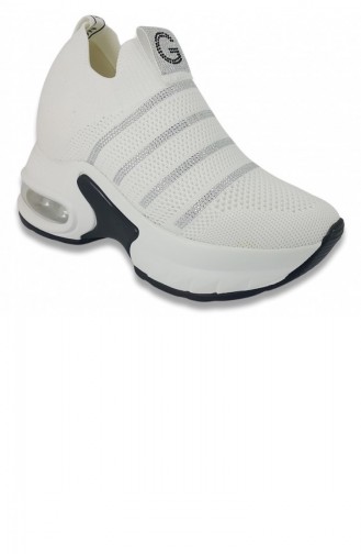 Chaussures Baskets Blanc 11600