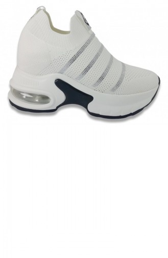 Chaussures Baskets Blanc 11600