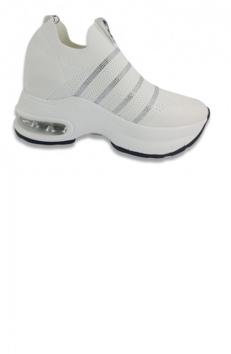 Chaussures Baskets Blanc 11600