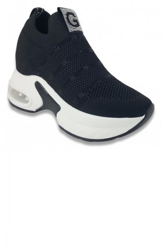 Guja 30011 22Ya Sneaker Günlük Bayan Spor Ayakkabı-Siyah