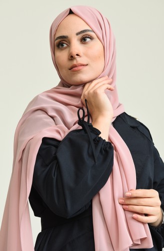 Dark Peach Pink Shawl 80954-64