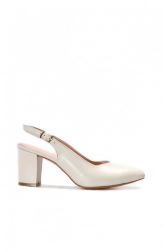 Beige High-Heel Shoes 064ZA359.Bej
