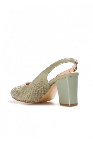 Green High-Heel Shoes 064ZA360.Avakado