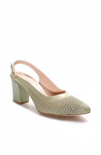 Green High-Heel Shoes 064ZA360.Avakado