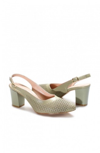 Green High-Heel Shoes 064ZA360.Avakado