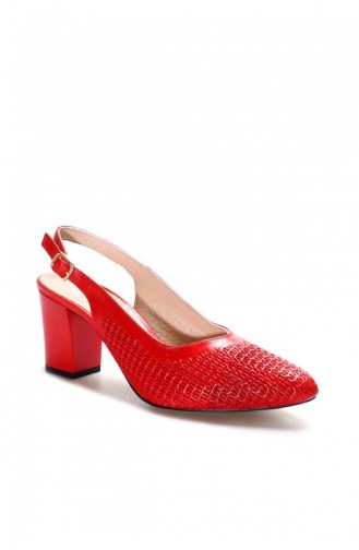 Rot Stöckelschuhe 064ZA360.Kırmızı