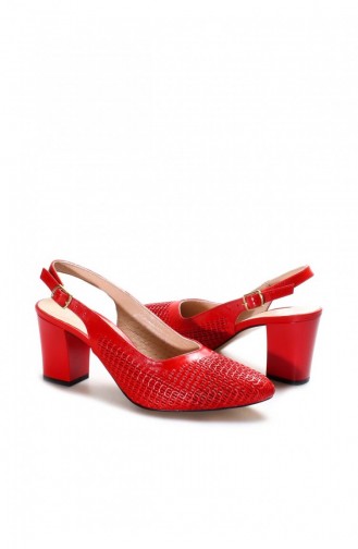 Rot Stöckelschuhe 064ZA360.Kırmızı