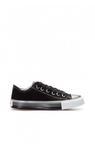 Black Children`s Shoes 620FA0315.Siyah