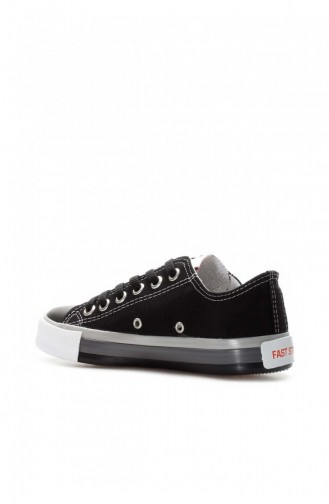 Black Children`s Shoes 620FA0315.Siyah