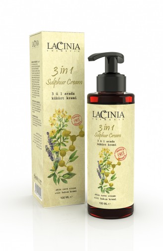 Lacinia 3Ü 1 Arada Kükürt Kremi 100 ml NRM026