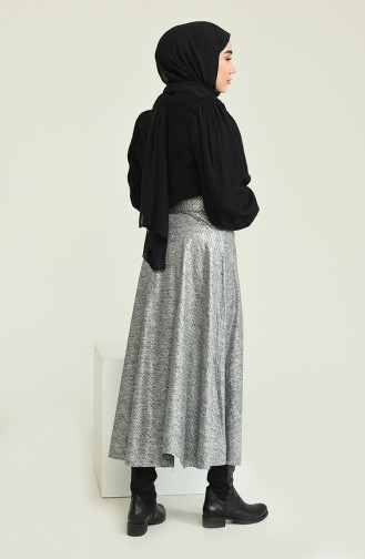 Gray Skirt 85023B-01