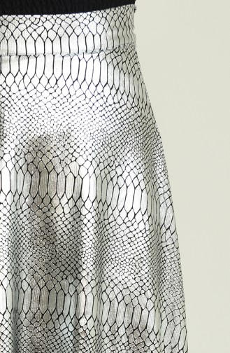 Silver Gray Skirt 85032-01