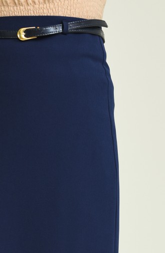 Navy Blue Skirt 2228-02