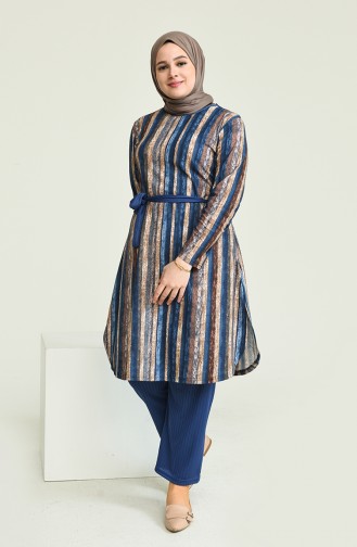 Indigo Suit 2616A-03