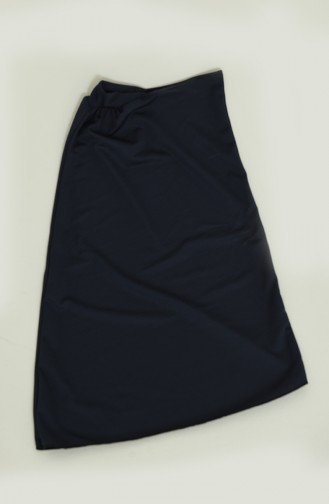 Navy Blue Modest Swimwear 2225A-01