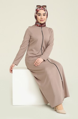 Abayas Beige Foncé 2025-07