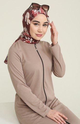 Abayas Beige Foncé 2025-07